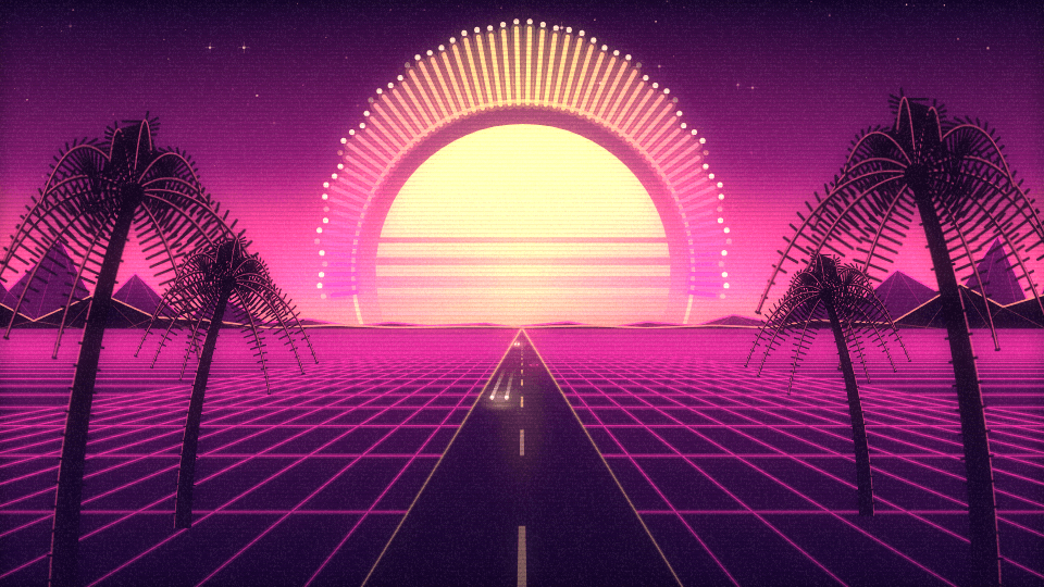 Synthwave Drive mode