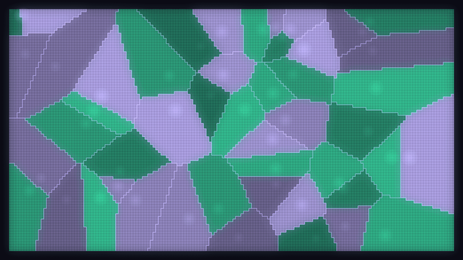 Voronoi Stained Glass engine preview