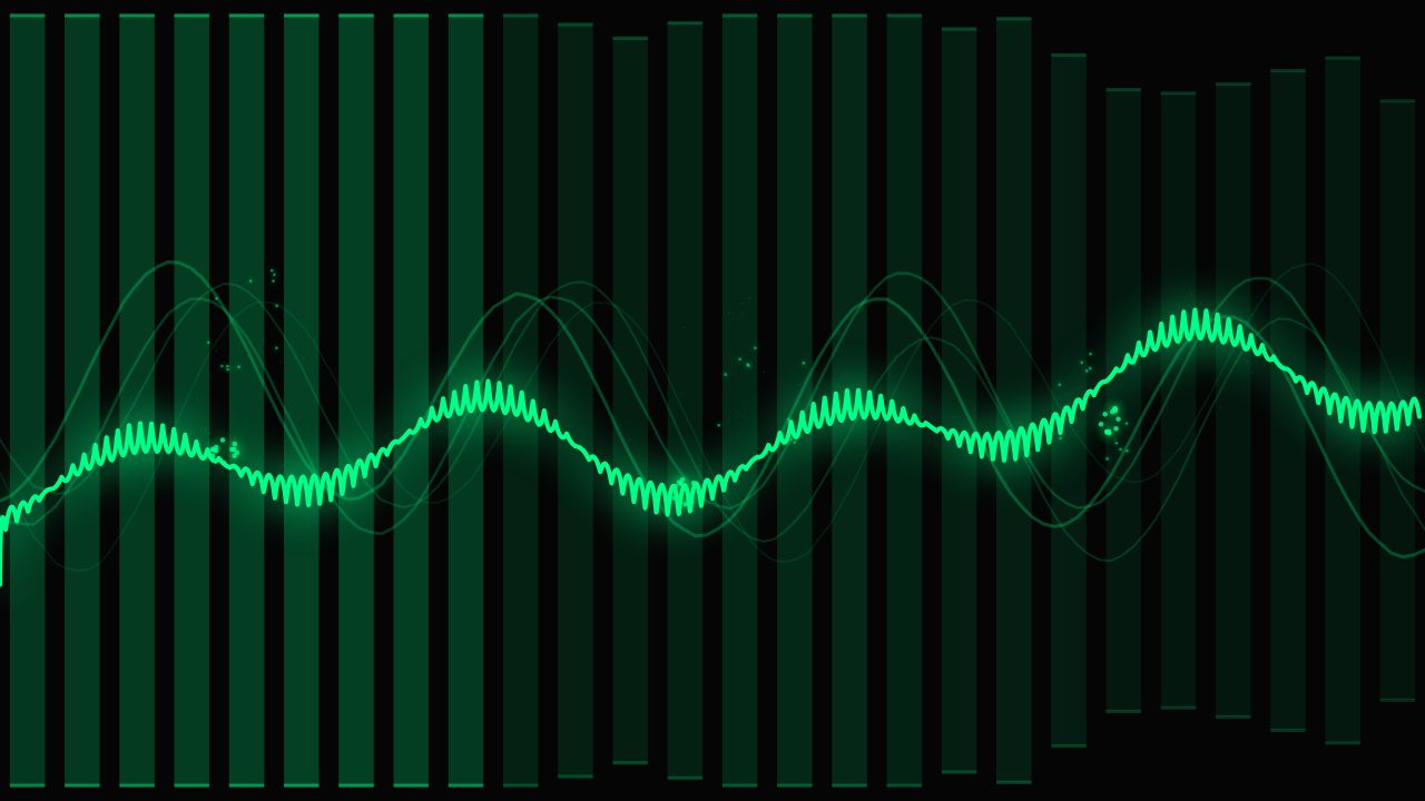 A waveform visualizer still